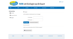 Desktop Screenshot of leden.nibi.nl